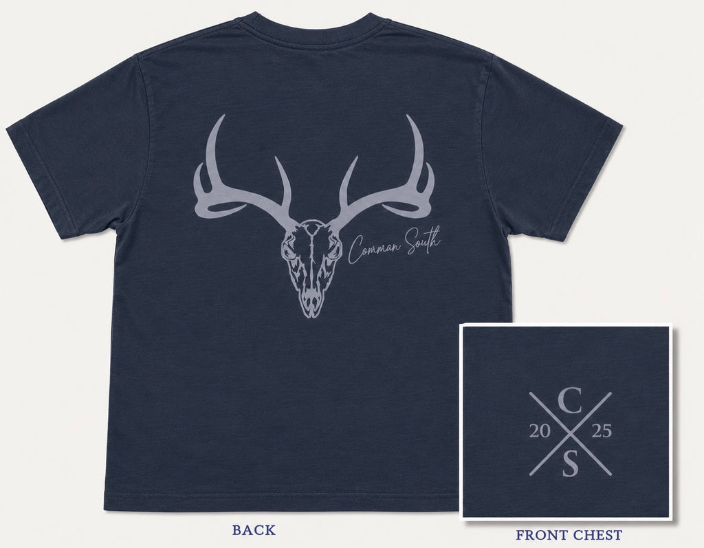 Whitetail Skull Tee