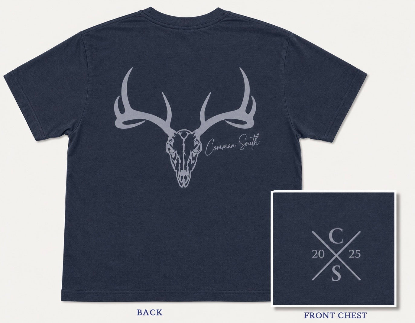 Whitetail Skull Tee