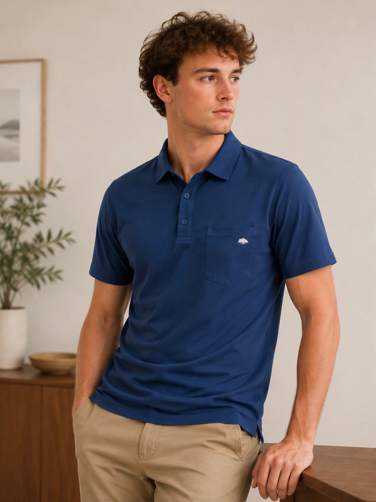 Meridian Polo – Deepwater Blue