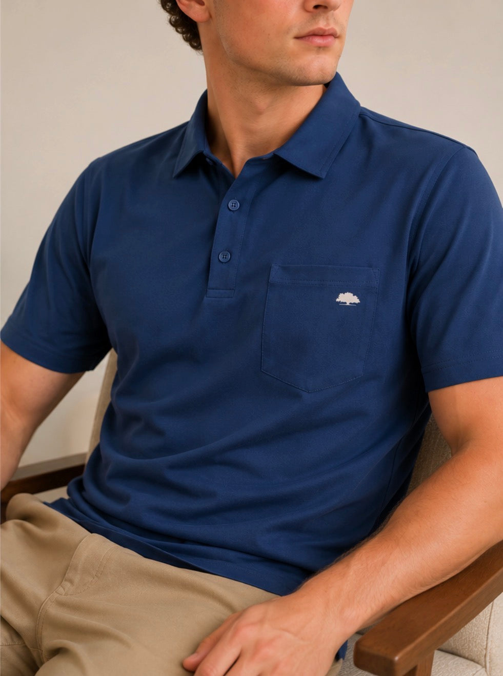 Meridian Polo – Deepwater Blue