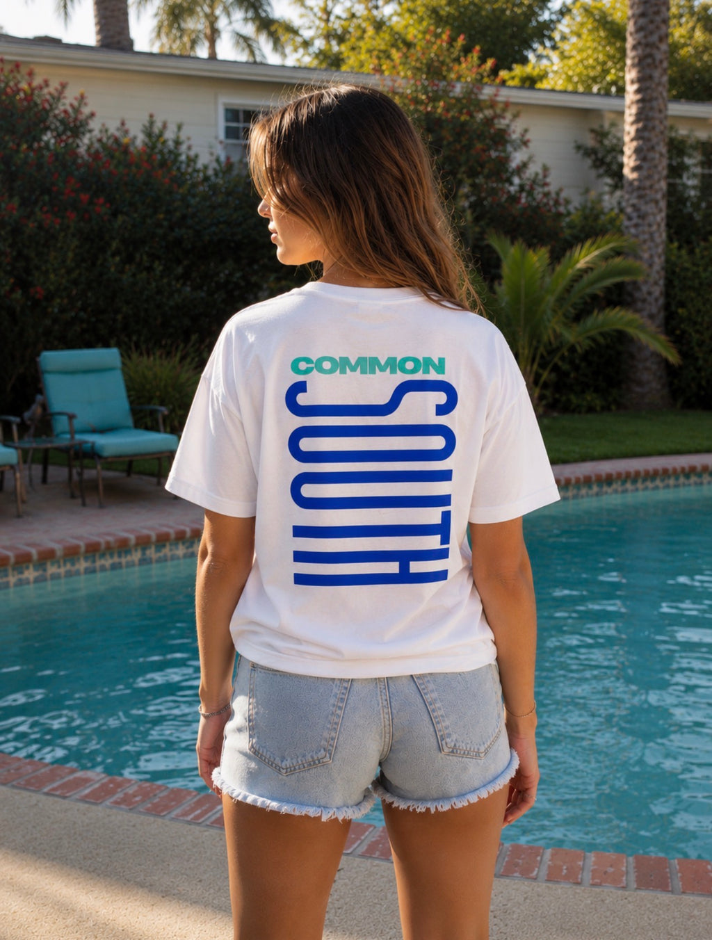 Electric South Tee – White Sands